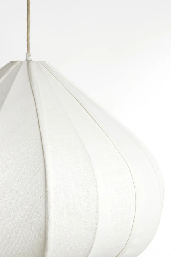Hanging lamp 58,5x40 cm ZUBEDA cream - Image 3