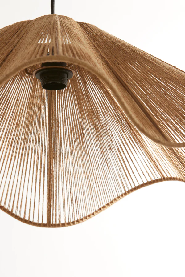 Hanging lamp 60x24 cm FODARA jute natural - Image 2