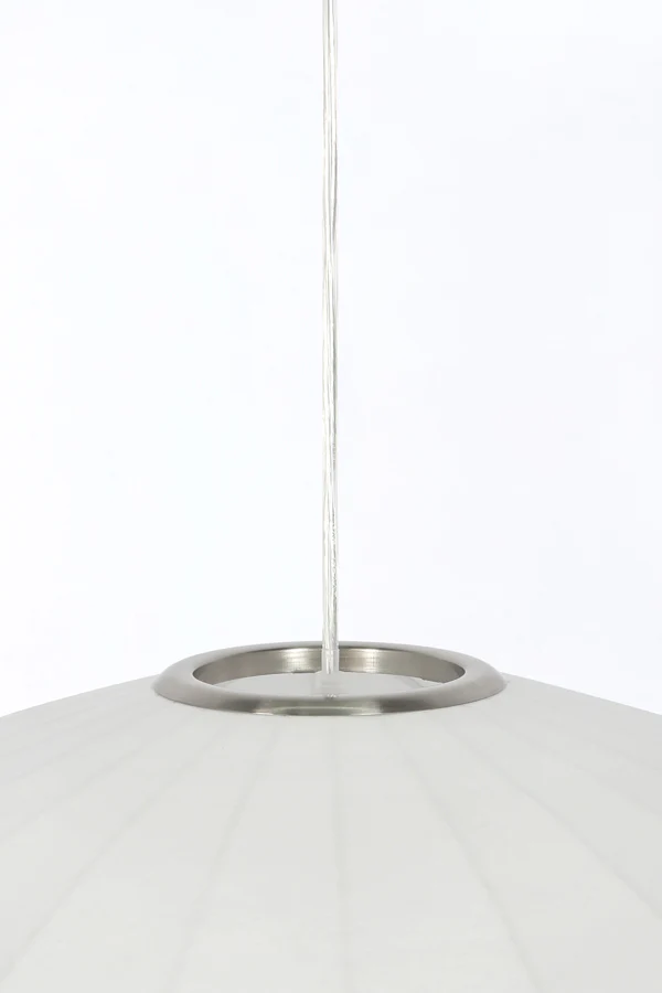 Hanging lamp 60x26 cm FAY white - Image 4