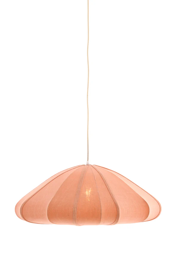 Hanging lamp 64x25 cm CESANO light pink - Image 6