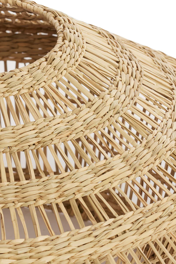 Hanging lamp 64x26 cm OWANA seagrass natural - Image 3
