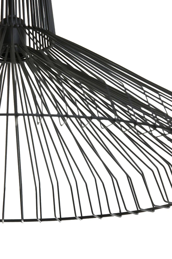Hanging lamp 65x37 cm KASPER matt black - Image 2