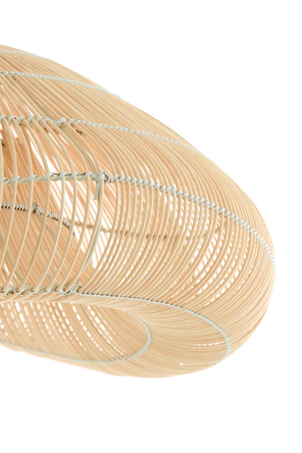 Hanging lamp 65x64x30,5 cm JANZUR rattan natural - Image 3