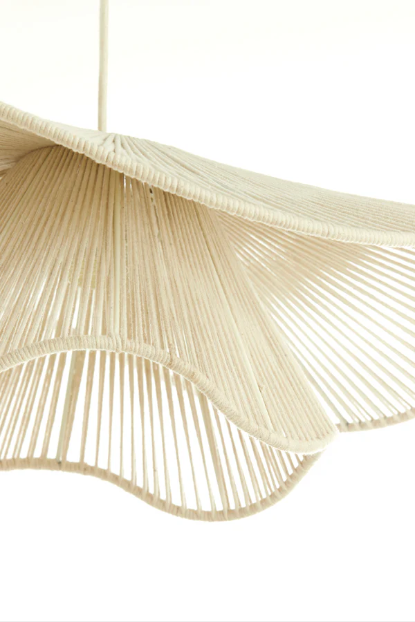 Hanging lamp 80x22 cm ELCKA cream - Image 6