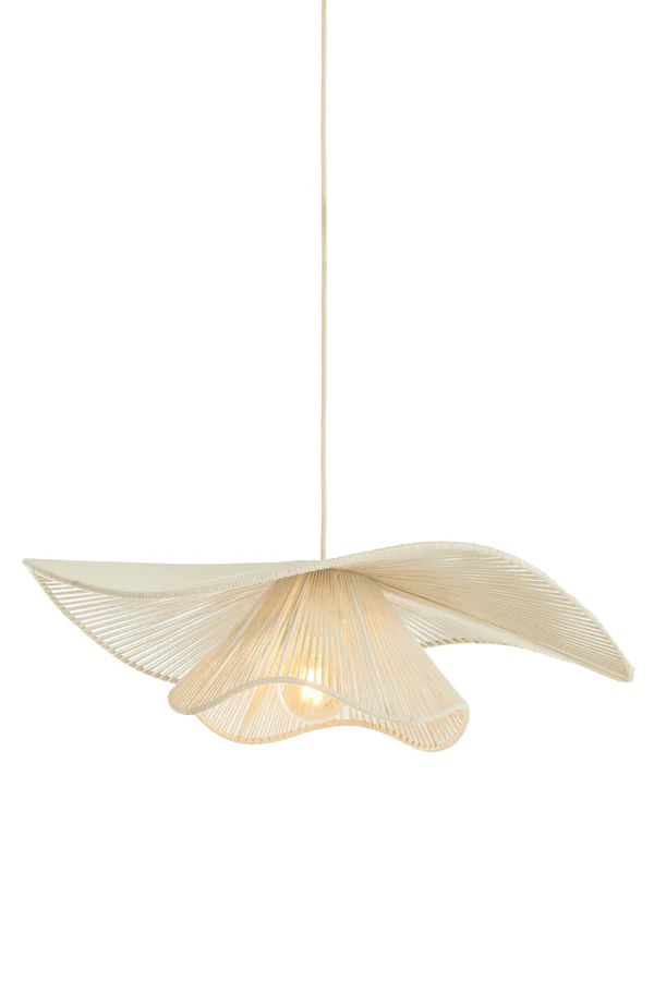 Hanging lamp 80x22 cm ELCKA cream - Image 7