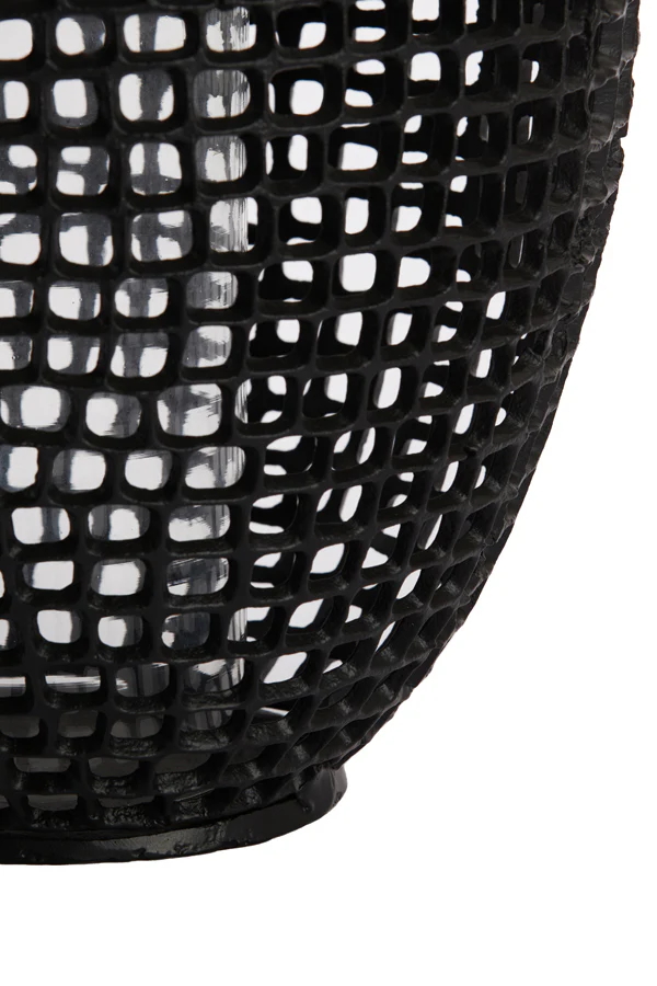 Hurricane 25x39 cm MARCIO matt black+clear glass - Image 2
