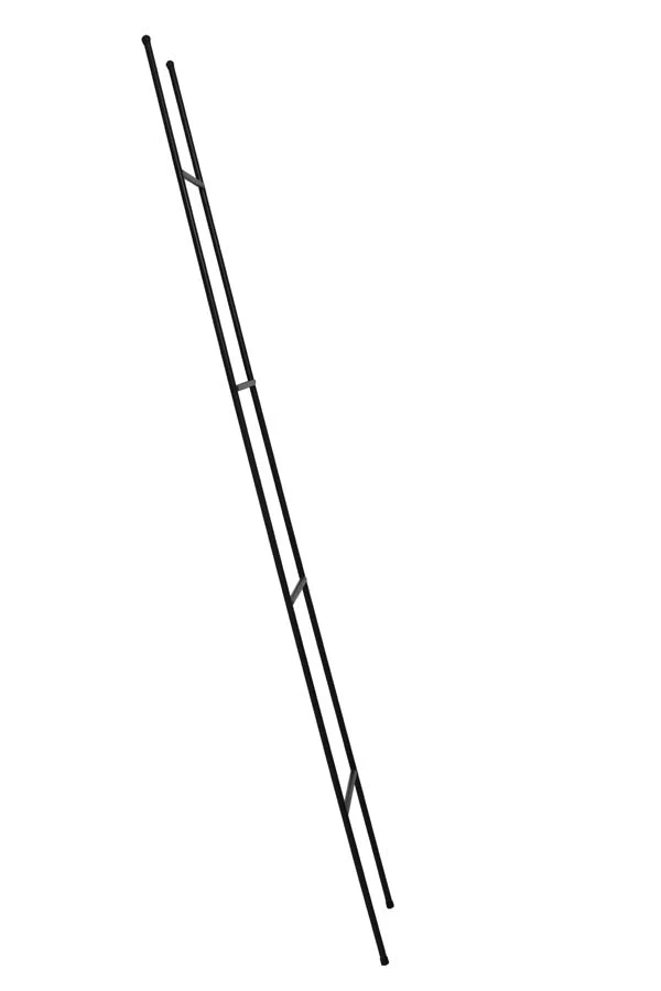 Ladder deco 40x2x180 cm SIEM black - Image 2