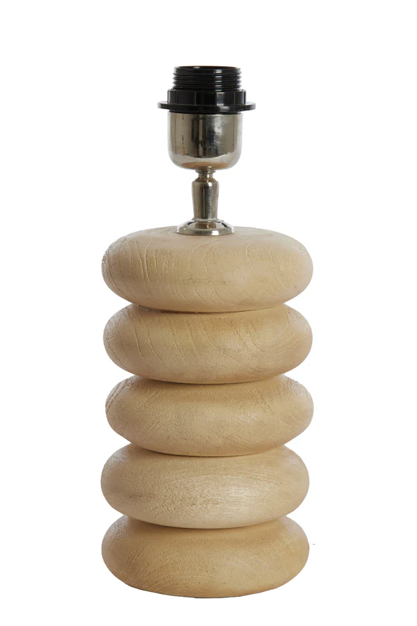 Lamp base 12x21 cm BUDONGO wood natural