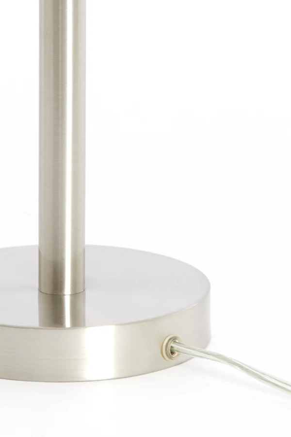 Lamp base 12x26 cm WASHINGTON nickel satin - Image 4