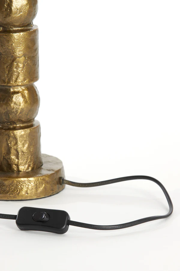 Lamp base 13x45 cm AKTI antique bronze - Image 5
