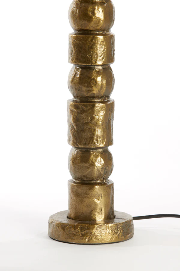 Lamp base 13x58 cm AKTI antique bronze - Image 3