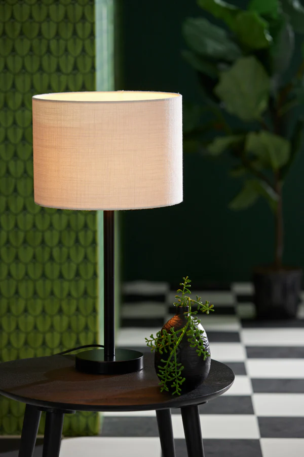 Lamp base 14x39,5 cm WASHINGTON matt black - Image 3