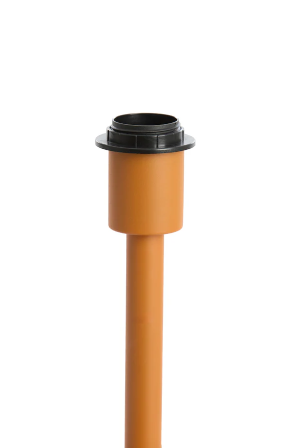 Lamp base 14x39,5 cm WASHINGTON matt orange - Image 2