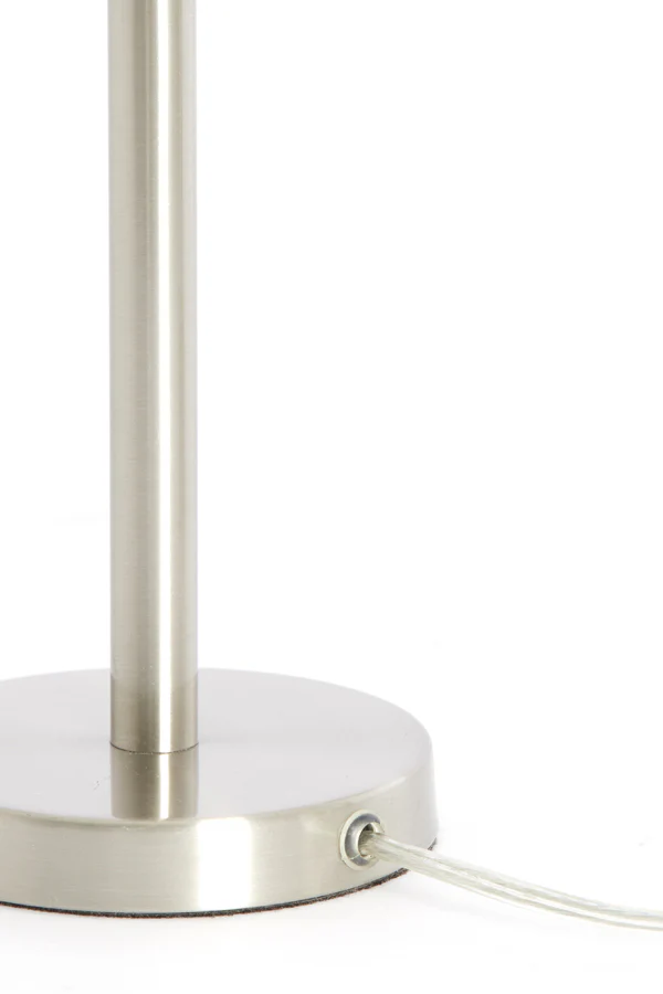 Lamp base 14x39,5 cm WASHINGTON nickel satin - Image 6