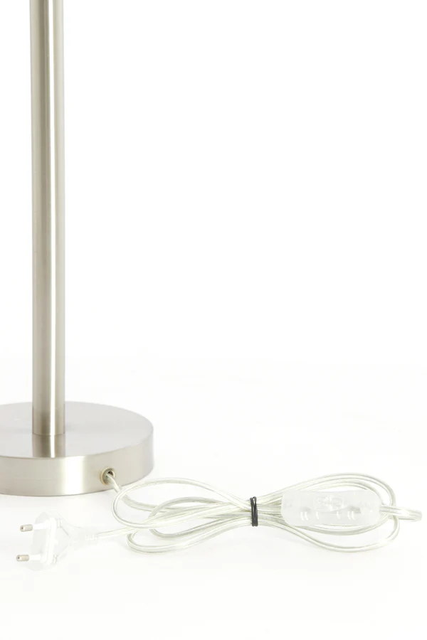 Lamp base 14x39,5 cm WASHINGTON nickel satin - Image 7
