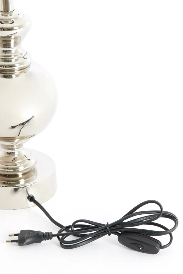 Lamp base 15x40 cm CADY nickel - Image 8