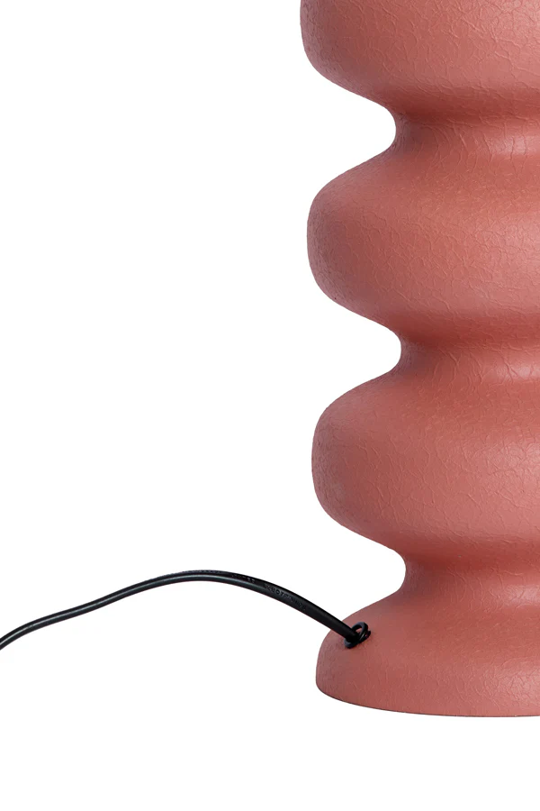 Lamp base 15x42 cm SOROCA matt coral-pink - Image 4