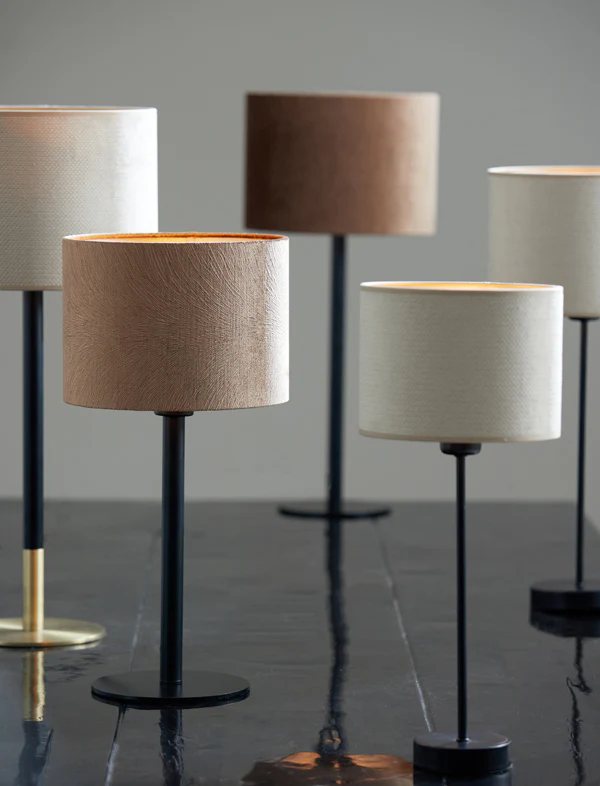 Lamp base 18x37,5 cm RODRIGO matt black - Image 6