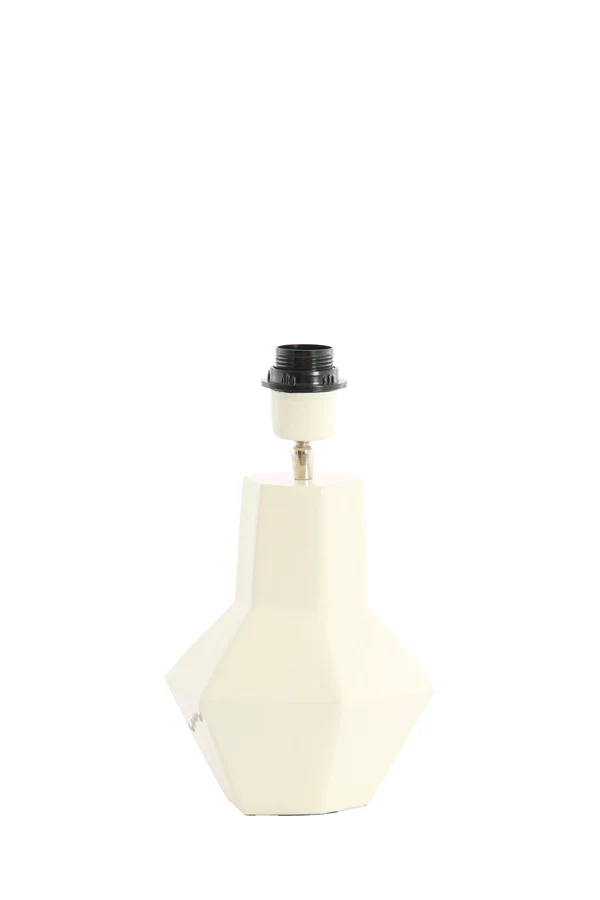 Lamp base 19x30 cm CALIRA cream - Image 3