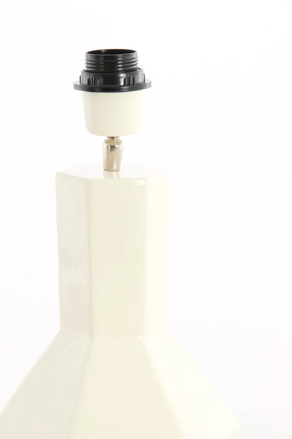 Lamp base 19x40 cm CALIRA cream - Image 4