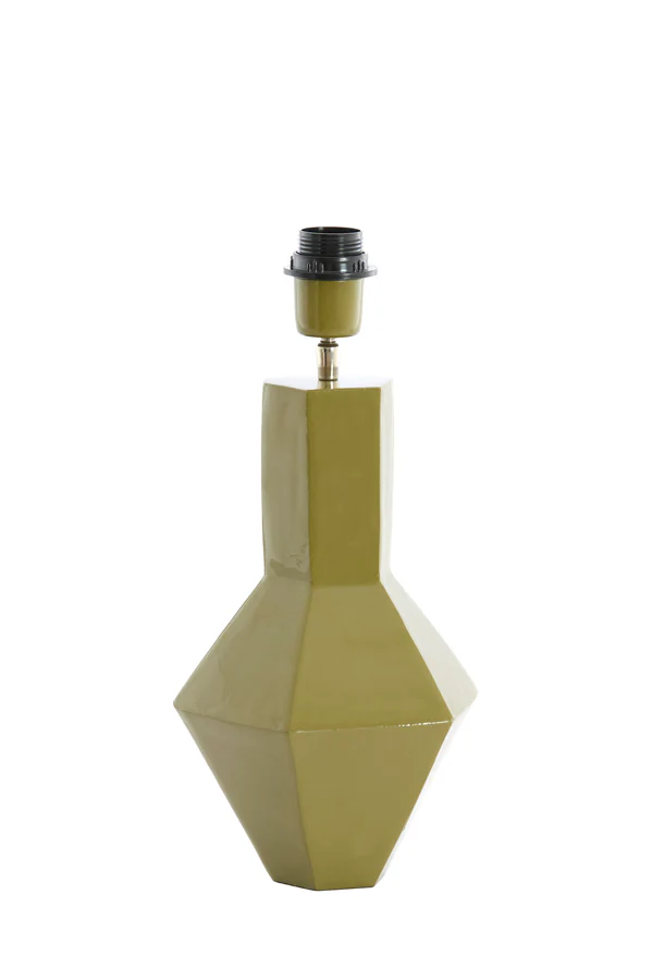 Lamp base 19x40 cm CALIRA olive green