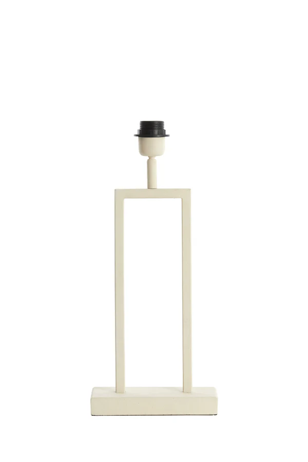 Lamp base 20x10x41 cm SHIVA cream