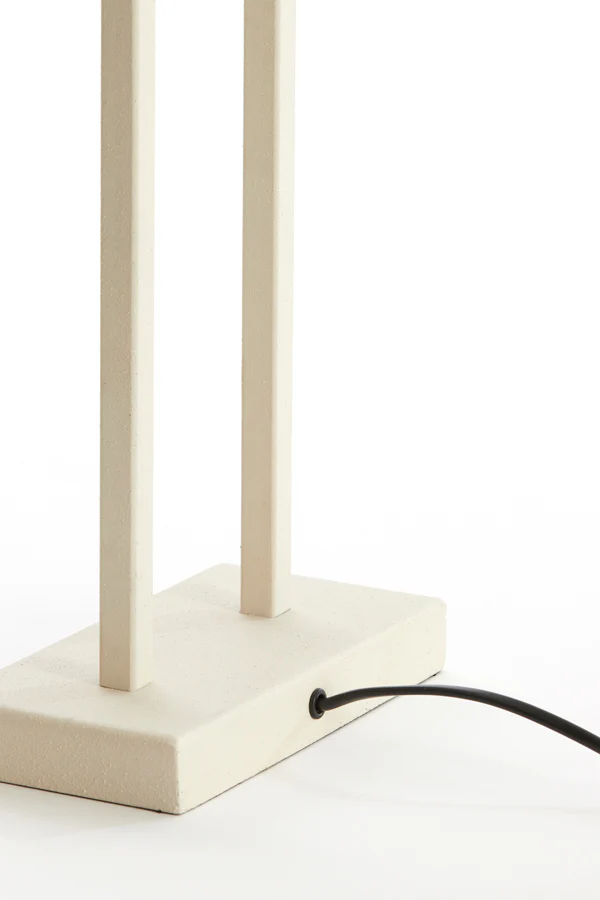 Lamp base 20x10x41 cm SHIVA cream - Image 5
