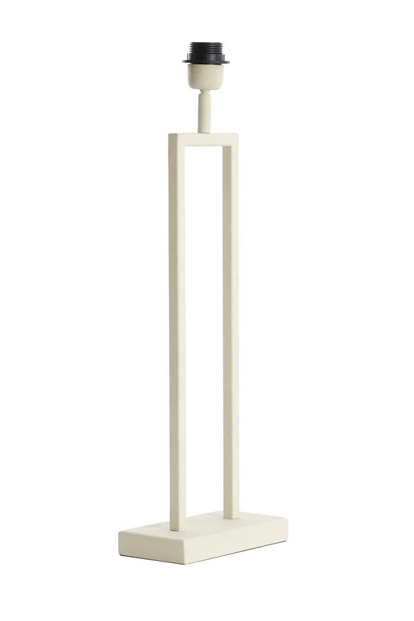 Lamp base 20x10x55 cm SHIVA cream - Image 2