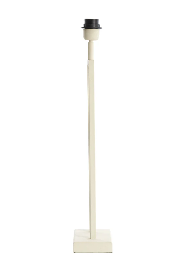 Lamp base 20x10x55 cm SHIVA cream - Image 3