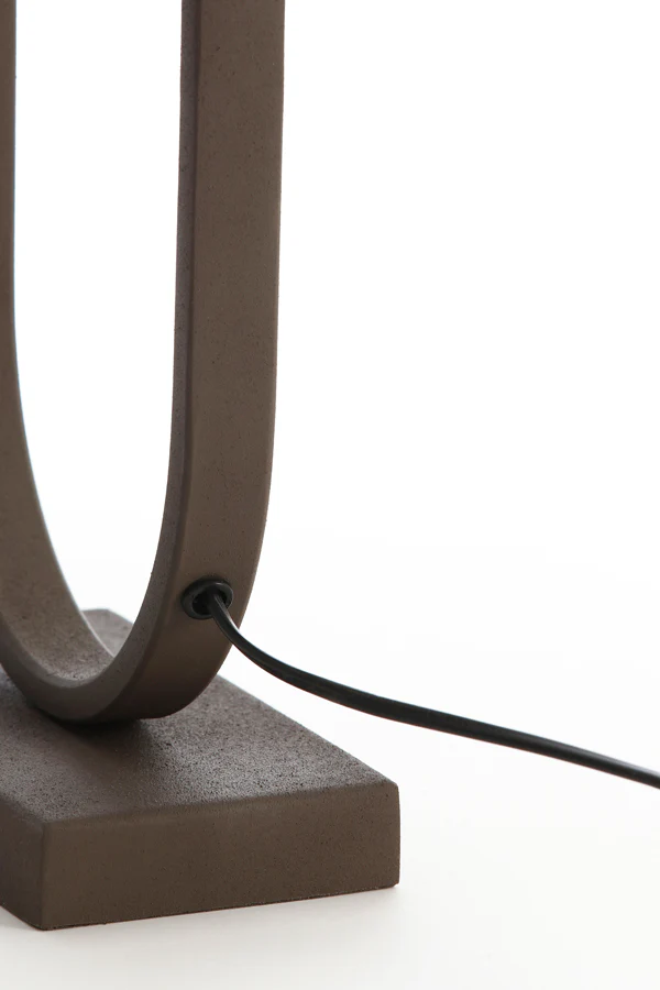 Lamp base 20x13x55 cm JAMIRI brown - Image 3