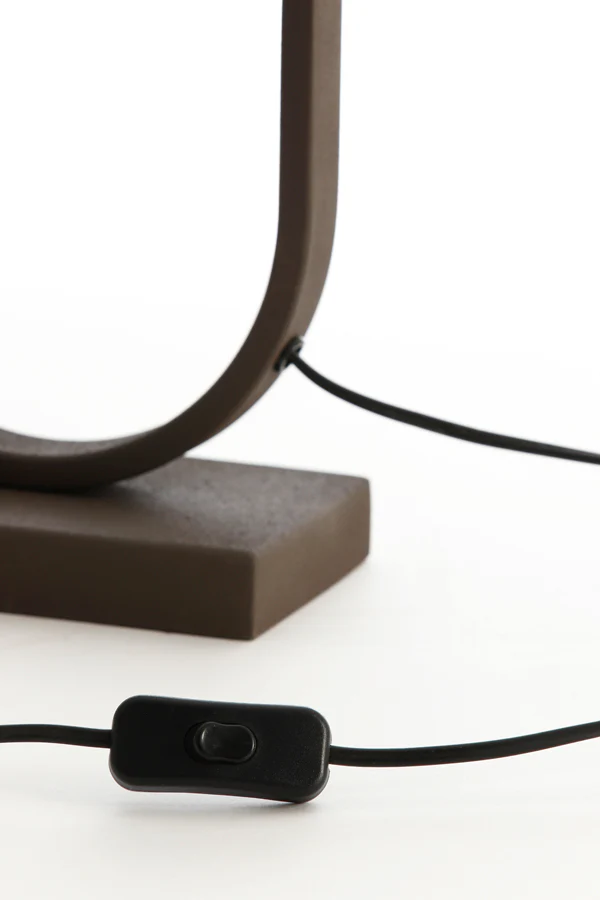 Lamp base 20x13x55 cm JAMIRI brown - Image 7