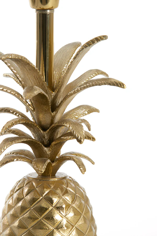 Lamp base 20x19x37 cm PINEAPPLE gold - Image 3
