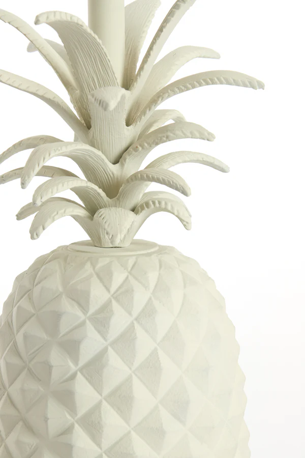 Lamp base 20x19x42 cm PINEAPPLE cream - Image 3