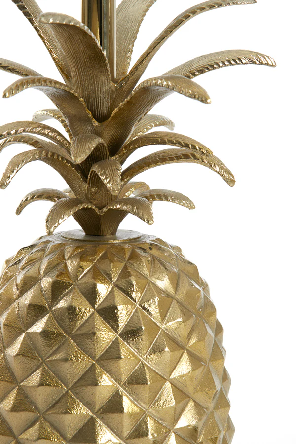 Lamp base 20x19x42 cm PINEAPPLE gold - Image 3