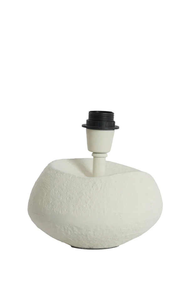 Lamp base 21x17 cm JESRIK cream - Image 3