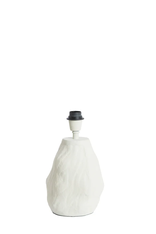 Lamp base 21x19x29 cm MAVELLE cream - Image 3
