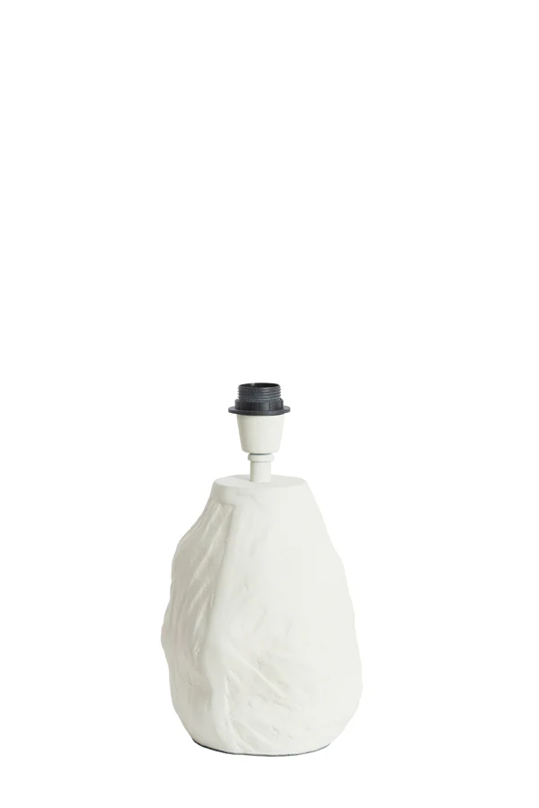 Lamp base 21x19x29 cm MAVELLE cream - Image 4