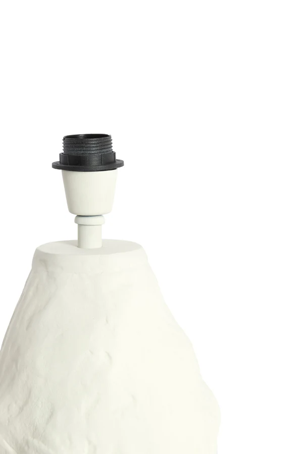 Lamp base 21x19x29 cm MAVELLE cream - Image 5