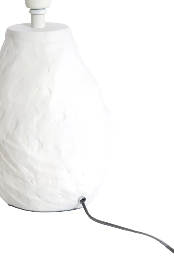 Lamp base 21x19x29 cm MAVELLE cream - Image 6
