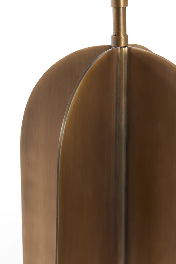 Lamp base 21x21x29 cm MOLAGO antique bronze - Image 4