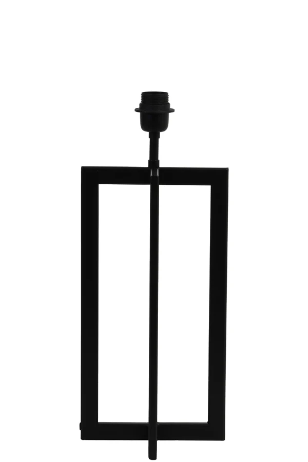 Lamp base 21x21x46 cm MACE matt black - Image 2