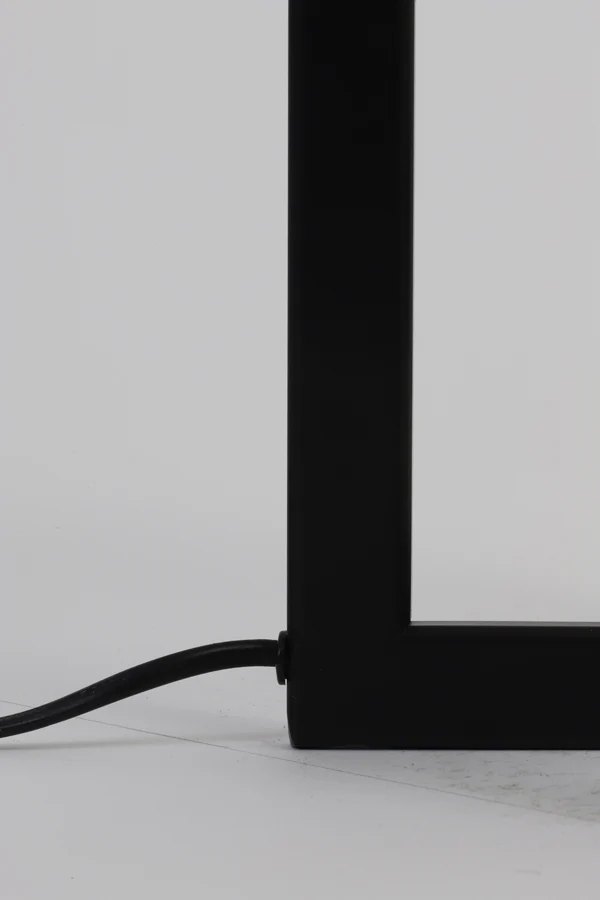 Lamp base 21x21x46 cm MACE matt black - Image 5