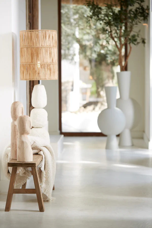 Lamp base 22x52 cm MARREE cream - Image 8
