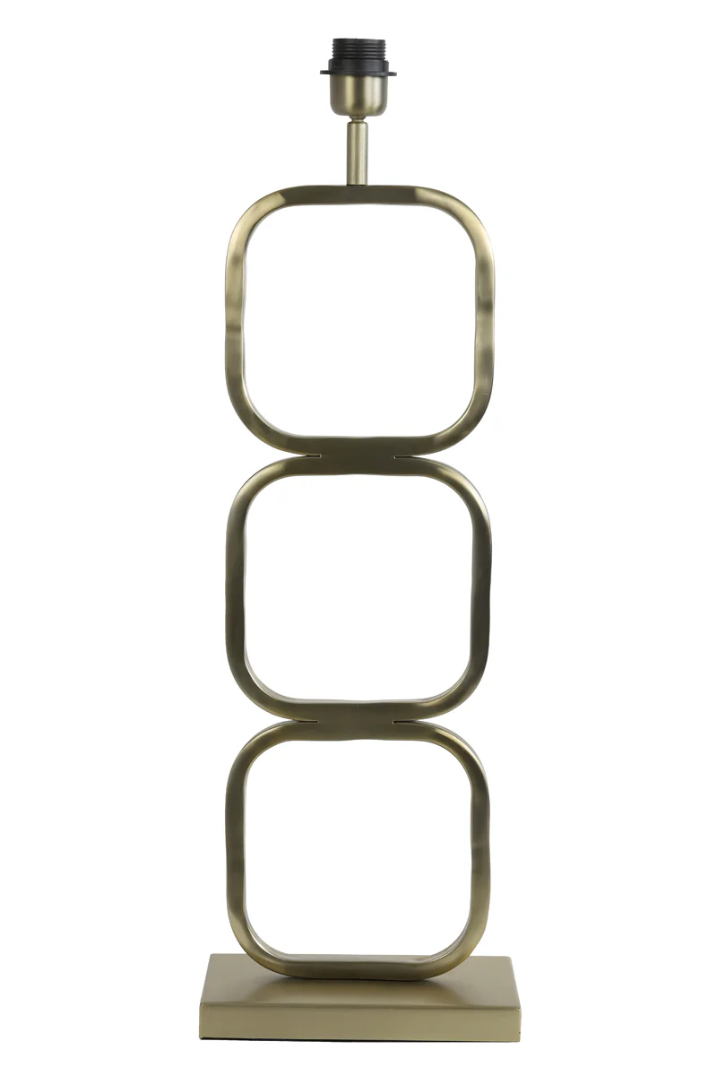 Lamp base 23x11,5x69 cm LUTIKA light gold
