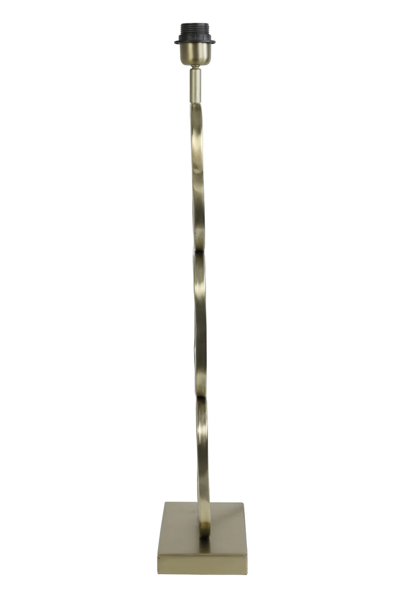 Lamp base 23x11,5x69 cm LUTIKA light gold - Image 3
