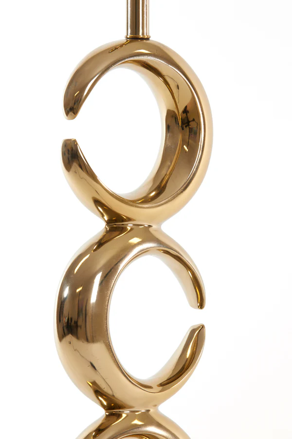 Lamp base 23x13x65 cm MAAN light gold - Image 6