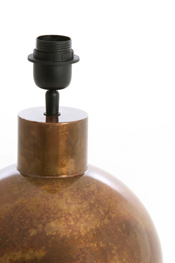 Lamp base 25,5x33 cm BENU copper-bronze - Image 3