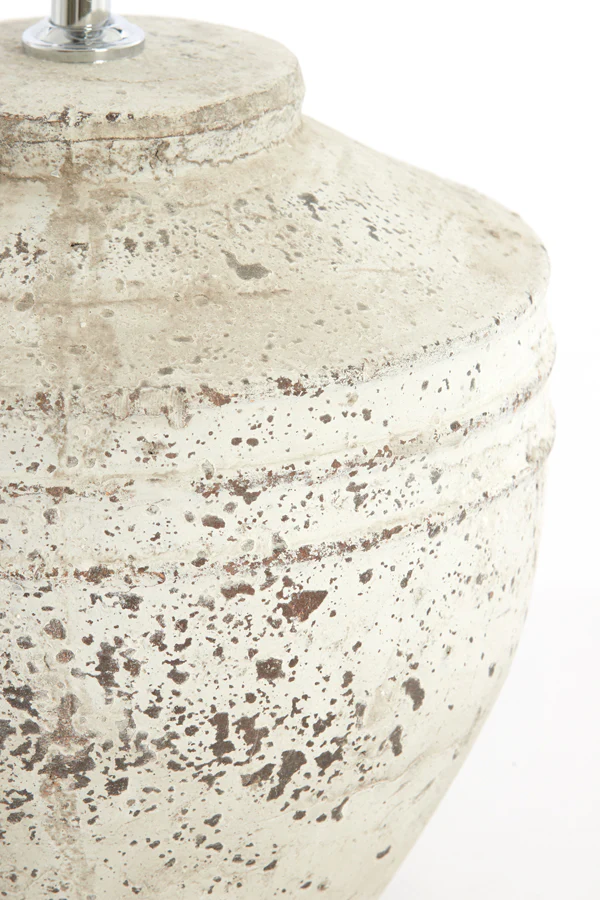 Lamp base 25x35 cm TOBA medium antique grey - Image 4