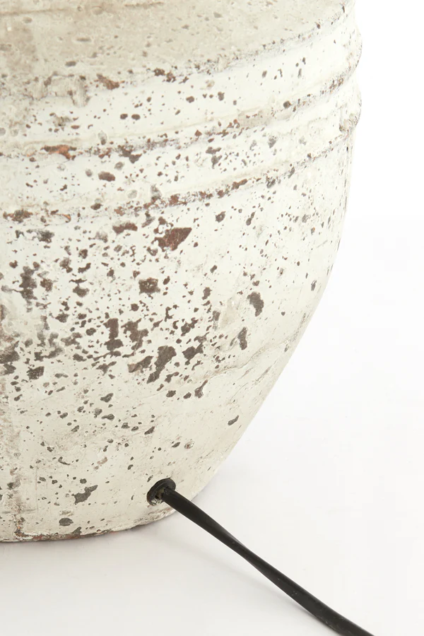 Lamp base 25x35 cm TOBA medium antique grey - Image 5