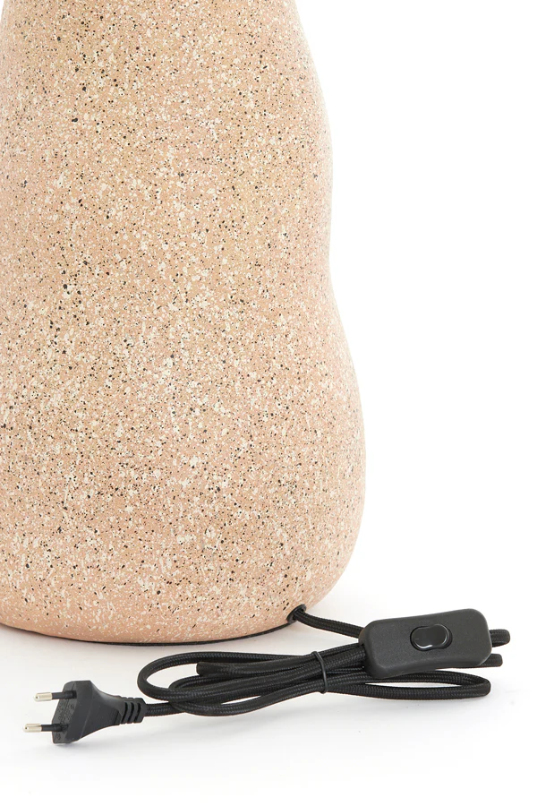 Lamp base 26,5x62 cm AGADO light pink - Image 6